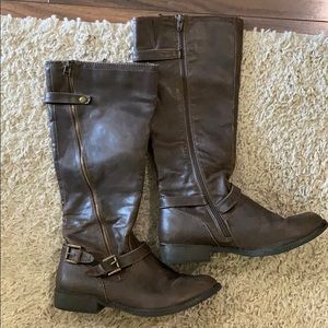 Brown Riding Boots